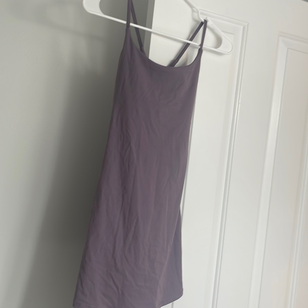 Halara purple exercise dress